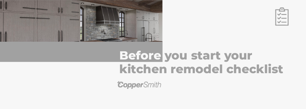 Before you start your kitchen remodel