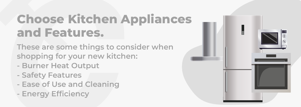 kitchen appliance output