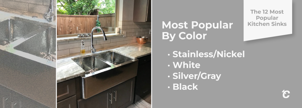 best sink colors