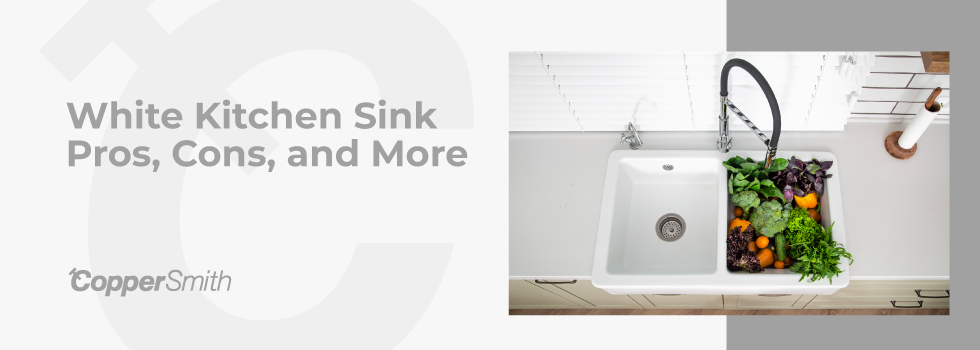 white sinks