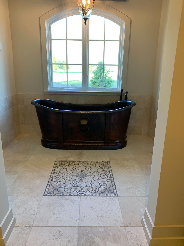 copper tub