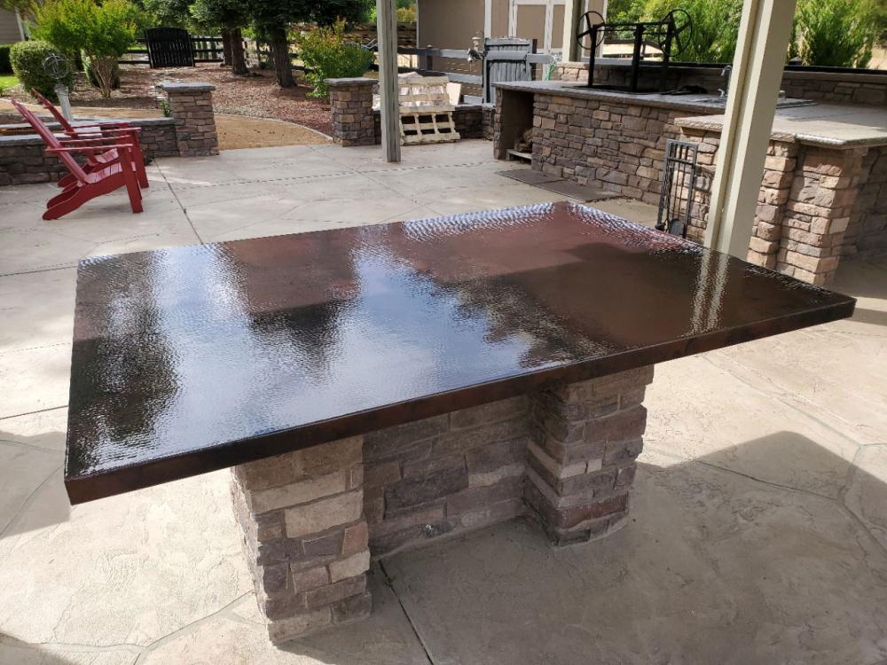 What are outdoor cocktail tables?