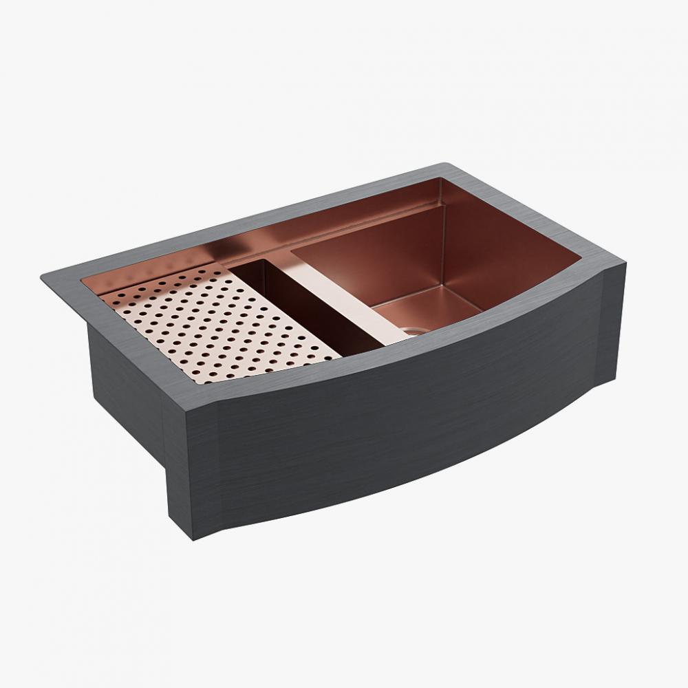 copper kitchen sink