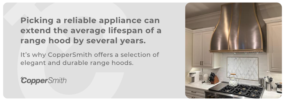 range hood lifespan