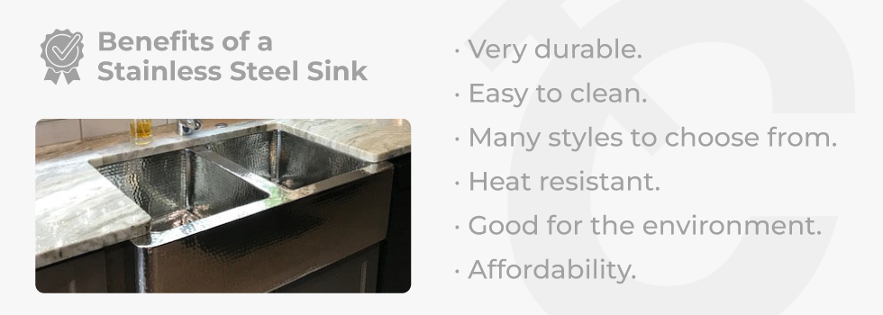 stainless steel sink