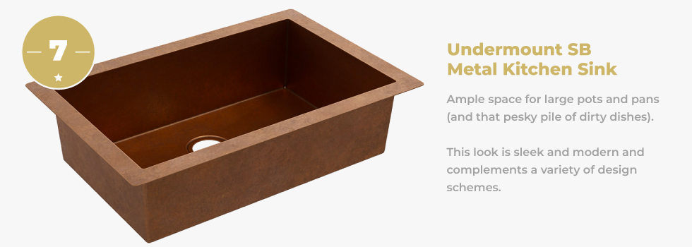 Metal Kitchen Sink