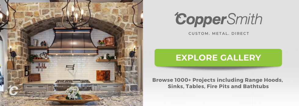 Upgrade your kitchen with CopperSmith's 36 range hood