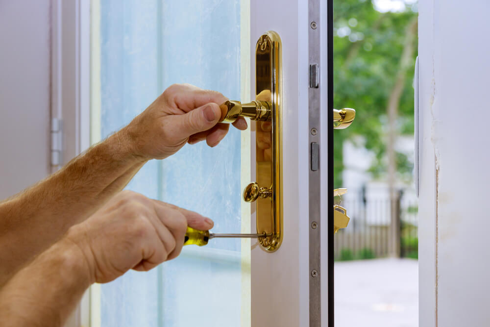 Replacing doorknobs with handles is a good element of accessible home design.