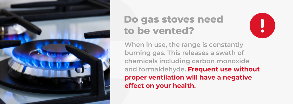 Do gas stoves need to be vented