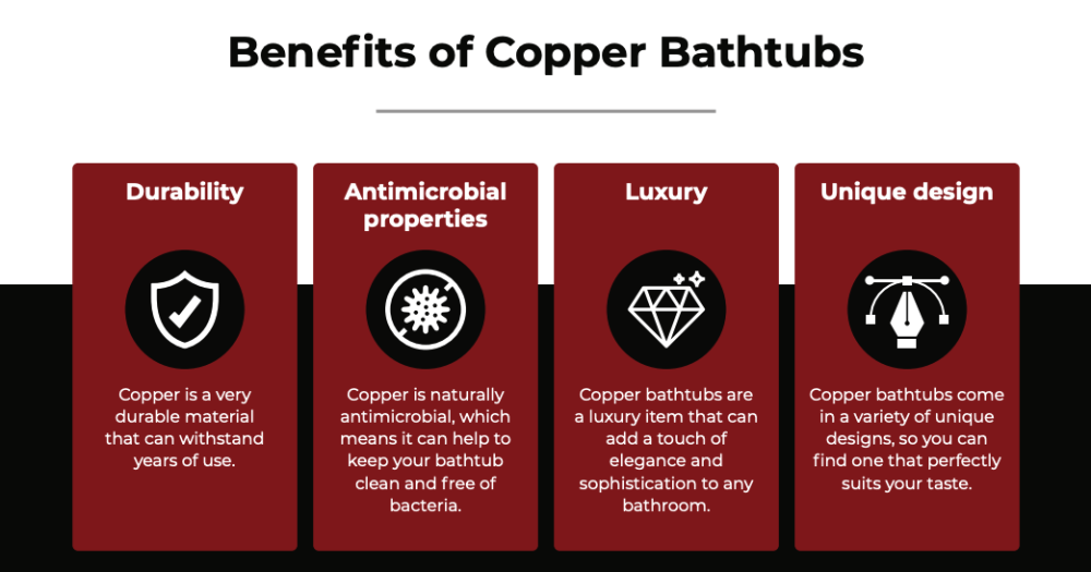 benefits of copper bathtubs