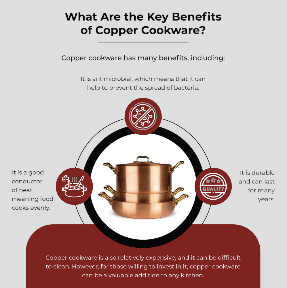 key benefits of copper cookware 