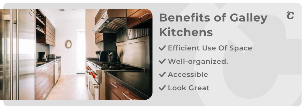 benefits of a galley kitchen