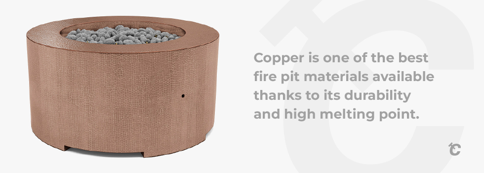 best fire pit materials