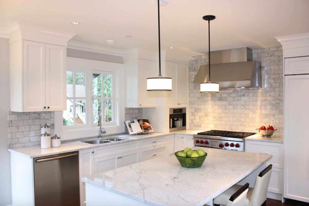 carrara marble countertop
