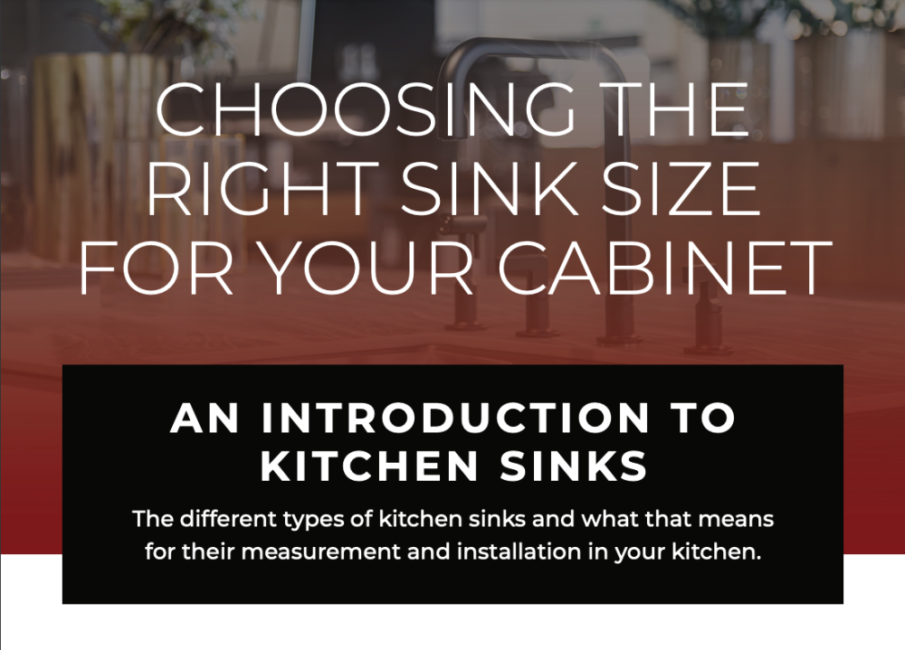 What Size Sink For 30 Inch Cabinet? - PA Kitchen