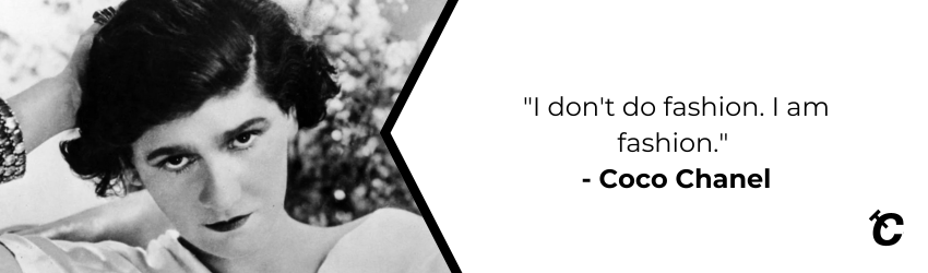 coco chanel quote