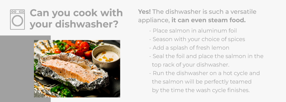 cook with dishwasher