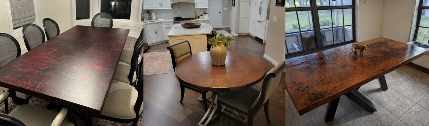 copper tables