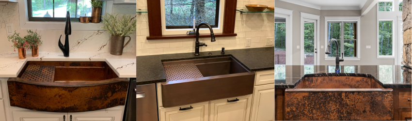 copper sink