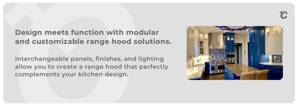 range hoods innovative designs and customization
