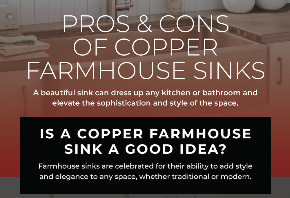 beautiful copper farmhouse sinks 