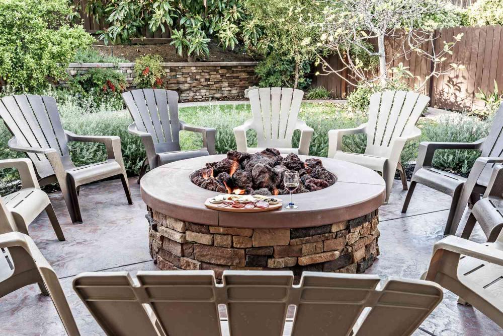 fire pit size