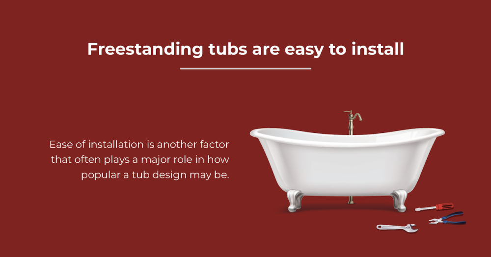 freestanding tubs installation 