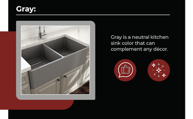 best gray kitchen sinks