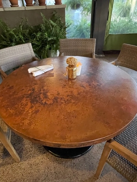 history of mexican copper table 