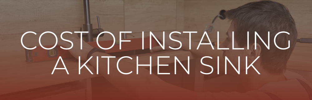 cost of installing a kitchen sink