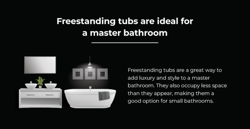 master bathroom freestanding tub