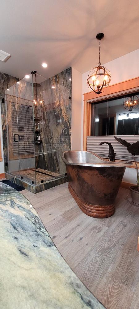 custom made metal bathtub