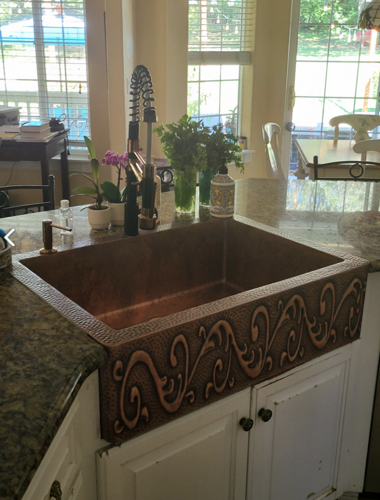 motif farmhouse sink