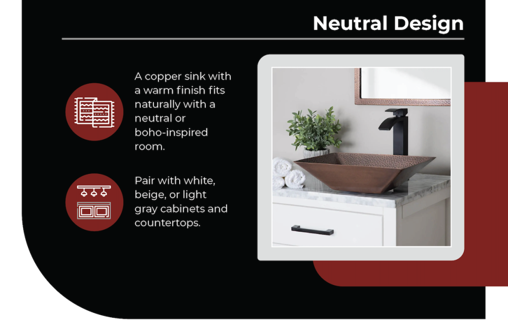 neutral design sink