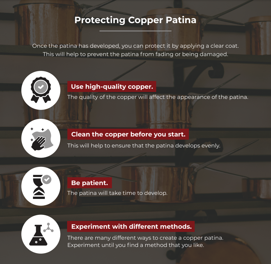 protecting patina finish 