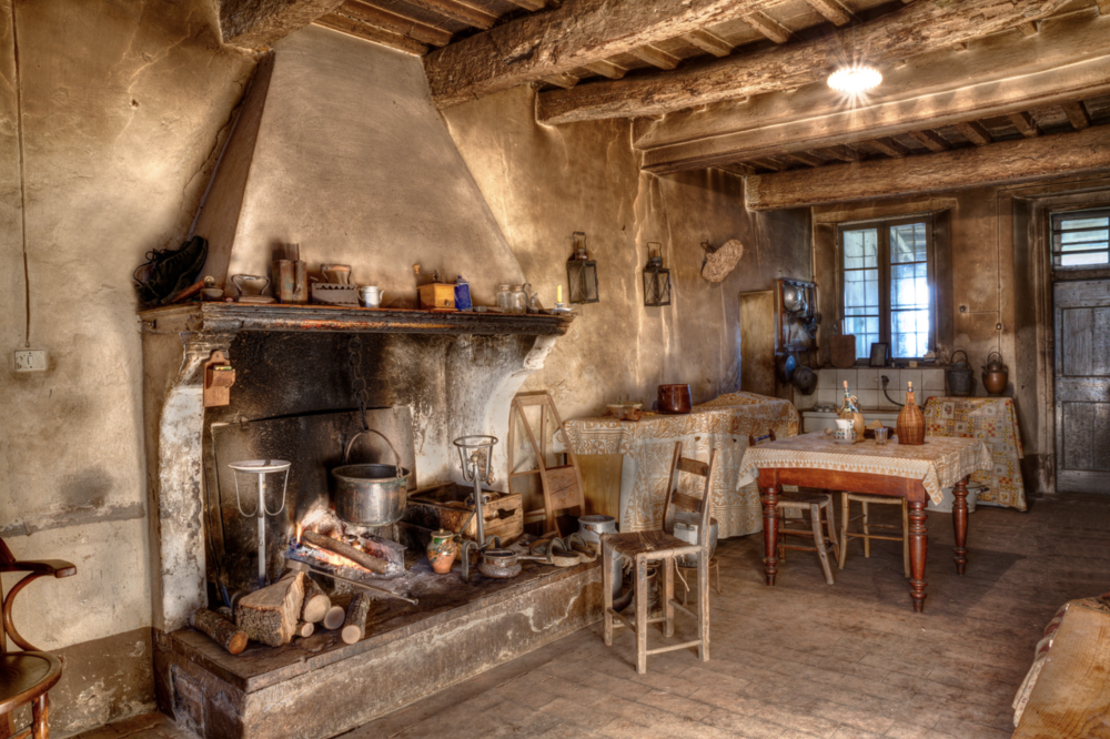 ancient kitchen