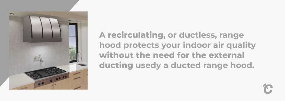 What Is A Recirculating Kitchen Range Hood CopperSmith