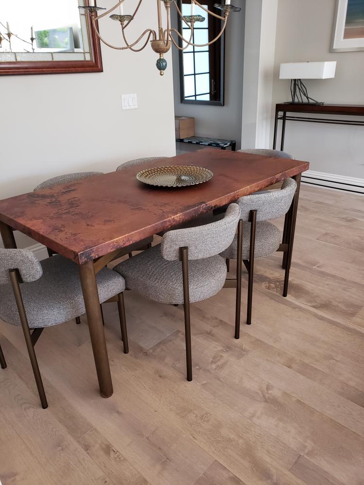 rectangular tuscan table