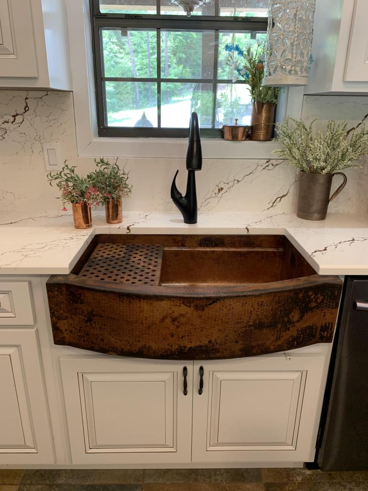 custom made rounded sinks