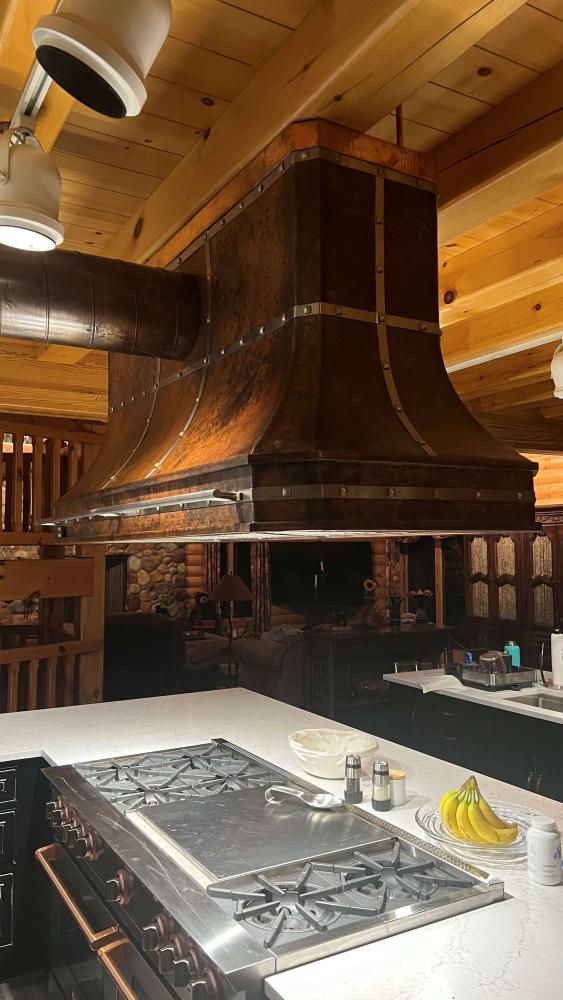 best rustic kitchen range hood