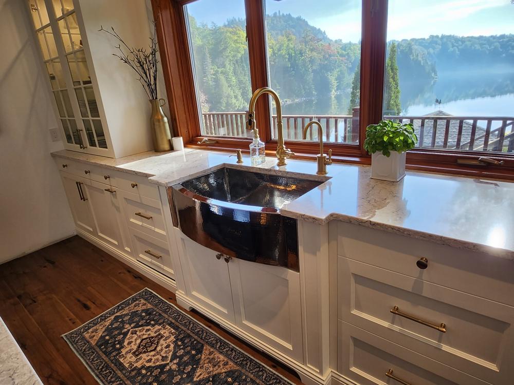 custom sink and faucet