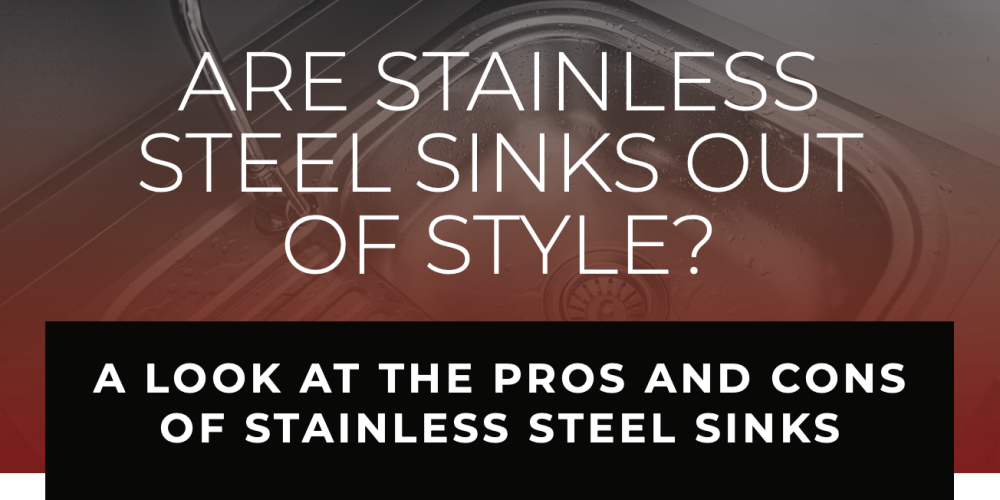 are stainless steel sinks on style