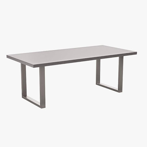stainless steel dining table