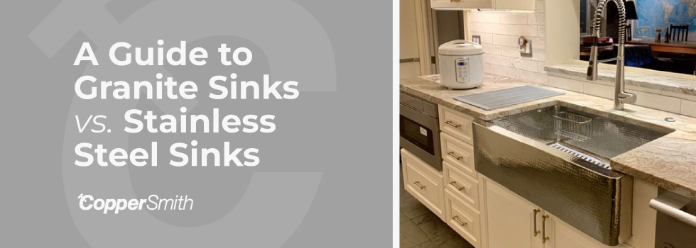 Granite Sinks vs. Stainless Steel Sinks