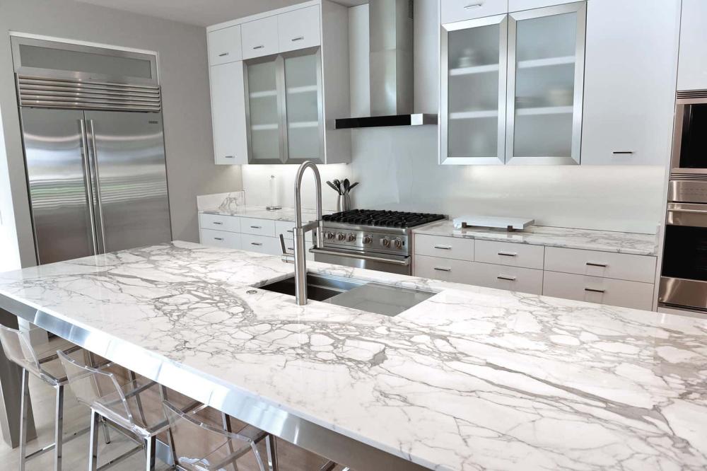 statuario marble countertop