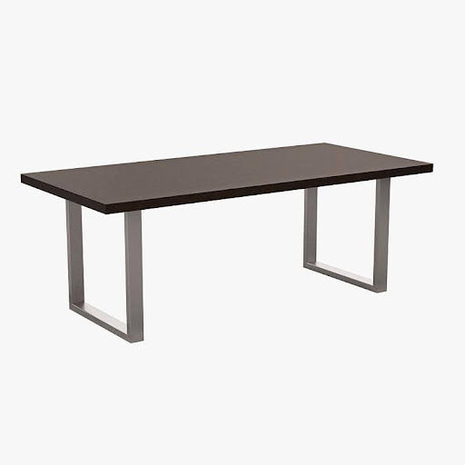 weathered copper dining table