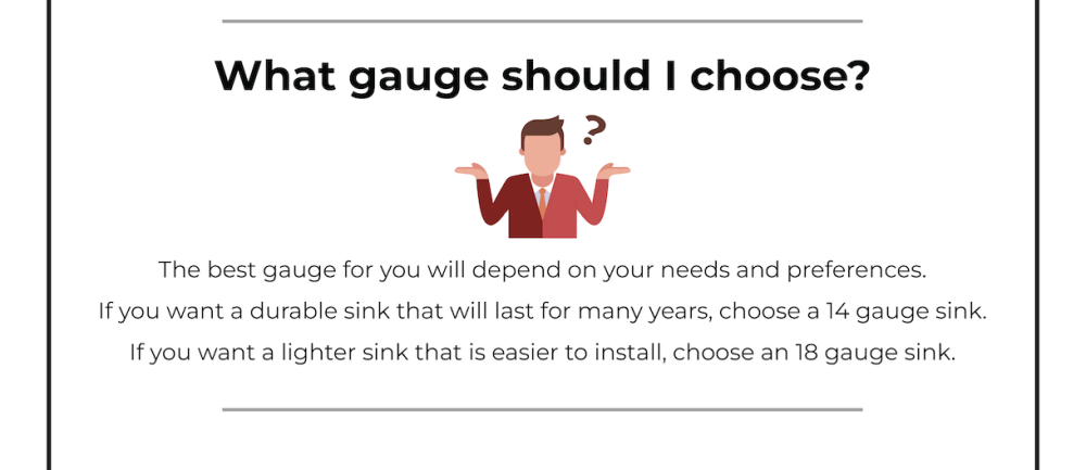 copper sink gauge user guide 