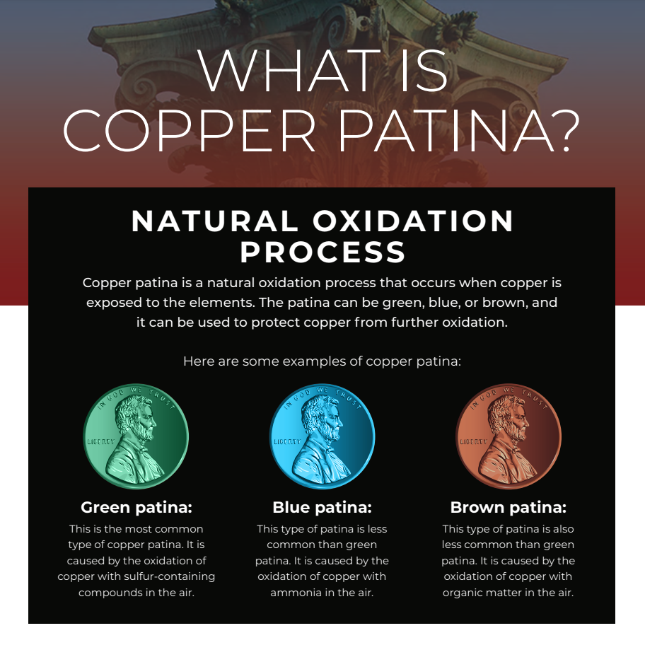 Make your own Copper Patina for Lead and Solder