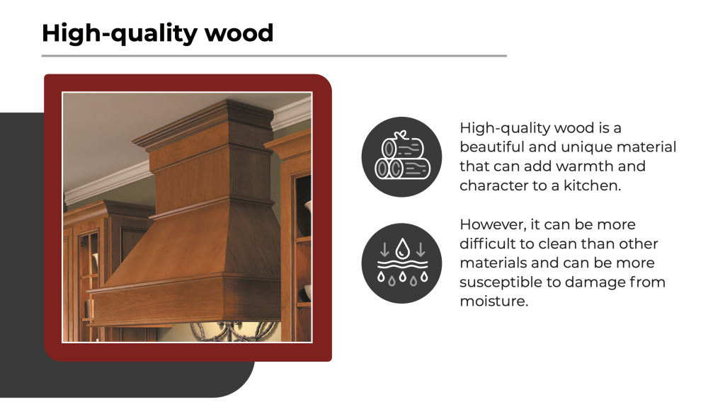 wood range hoods