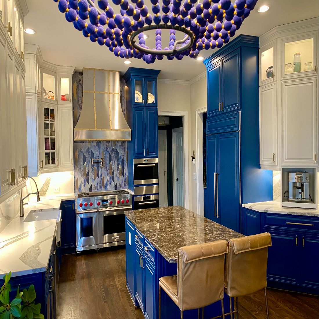 Blue Kitchen Cabinets Guide | CopperSmith, image size:1100x1100